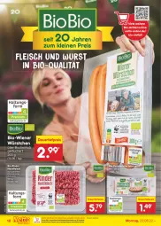Gazetka promocyjna Netto Marken-Discount - Filial-Angebote - Gazetka - ważna od 27.08 do 27.08.2022 - strona 18 - produkty: auer, bestpreis, bio, buch, dauertiefpreis, eis, fleisch, hackfleisch, Holz, leberwurst, ndk, Pommersche, reis, rind, rinder, Ti, tiefpreis, versandkostenfrei, wiener, wiener würstchen, wurst, würstchen