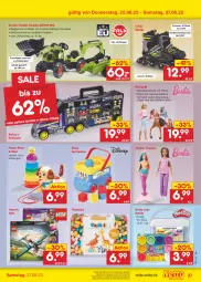 Gazetka promocyjna Netto Marken-Discount - Filial-Angebote - Gazetka - ważna od 27.08 do 27.08.2022 - strona 37 - produkty: angebot, Anhänger, Barbie, Inline Skates, Kette, Kinder, Kreide, mais, Puppe, sattel, Schütze, Ti, ZTE