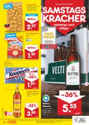 Gazetka promocyjna Netto Marken-Discount - Filial-Angebote - Gazetka - ważna od 27.08 do 27.08.2022 - strona 40 - produkty: angebot, angebote, arla, bestpreis, discount, eis, finello, goldkrone, Holz, kartoffel, kartoffeln, Käse, knoppers, kracher, krone, marken-discount, ndk, pils, pilsener, Reibekäse, reis, sac, speisekartoffeln, Spezi, spirituosen, Ti, veltins, veltins pilsener, versandkostenfrei, wilthener, Wilthener Goldkrone, ZTE