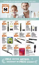 Gazetka promocyjna Mueller - Haushalt & Leben - Gazetka - ważna od 05.11 do 05.11.2022 - strona 1 - produkty: Carrera, eis, elle, ente, Finish, gin, latte, Lockenstab, Philips, reis, Ria, teller, Ti, wasser