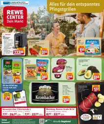 Gazetka promocyjna Rewe - Prospekte - Gazetka - ważna od 04.06 do 04.06.2022 - strona 1 - produkty: ACC, angebot, angebote, Astra, auto, avocado, avocados, Behälter, bohne, bohnen, bosch, caffe, Cap, cappuccino, chia, cin, coupon, dessert, ehrmann, Ehrmann Grand Dessert, eis, elle, erde, espresso, grill, haribo, Heu, jungbullen, kaffee, kaffeevollautomat, krombache, krombacher, latte, latte macchiato, LG, mac, macchiato, melitta, Nackensteak, nackensteaks, natur, reis, Ria, rouladen, rum, saft, salakis, schnitten, steak, steaks, Ti, tuc, uhr, wasser, wassertank