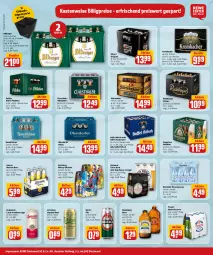 Gazetka promocyjna Rewe - Prospekte - Gazetka - ważna od 04.06 do 04.06.2022 - strona 28 - produkty: alkohol, Alwa, aust, Benediktiner, Berger, bier, bitburger, brause, budweiser, Bundaberg, burger, carlsberg, clausthaler, corona, eis, elle, fassbrause, gin, Guinness, karlsberg, karlsberg mixery, krombache, krombacher, mineralwasser, Mixer, mixery, Peroni, pils, pilsner, radeberger, radeberger pilsner, reis, störtebeker, Ti, veltins, wasser