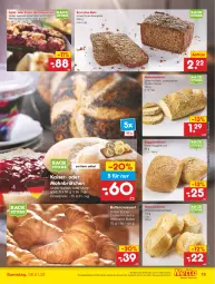 Gazetka promocyjna Netto Marken-Discount - Filial Angebote - Gazetka - ważna od 08.01 do 08.01.2022 - strona 19 - produkty: angebot, apfel, backofen, brot, brötchen, butter, Croissant, eis, Kaiser, kirsch, korn, kuchen, Marmorkuchen, mehl, Meister, Mohnbrötchen, Ofen, reis, roggenbrötchen, stube, Ti, Tiere, tisch, weizenbrötchen, weltmeisterbrot, ZTE