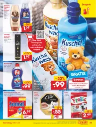 Gazetka promocyjna Netto Marken-Discount - Filial Angebote - Gazetka - ważna od 08.01 do 08.01.2022 - strona 25 - produkty: angebot, arla, eis, frolic, geschirr, Haarlack, haarspray, hundenahrung, Kuschelweich, lack, pril, reiniger, reis, schauma, schauma shampoo, shampoo, shampoo oder spülung, somat, spülmittel, spülung, Taft, Ti, weichspüler, ZTE