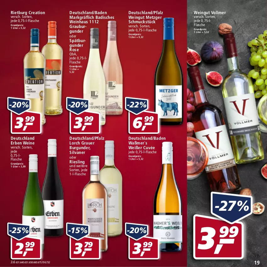 Aktueller Prospekt Real - von 14.03 bis 19.03.2022 - strona 19 - produkty: auer, Bad, burgunder, cuvée, eis, flasche, grauburgunder, grauer burgunder, reis, riesling, Schmuck, silvaner, spätburgunder, Ti, wein, weine