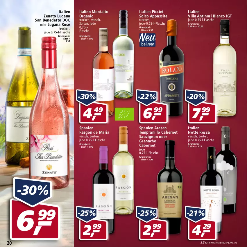 Aktueller Prospekt Real - von 14.03 bis 19.03.2022 - strona 20 - produkty: cabernet, cabernet sauvignon, cin, eis, flasche, reis, resa, Ria, sauvignon, tempranillo, Ti