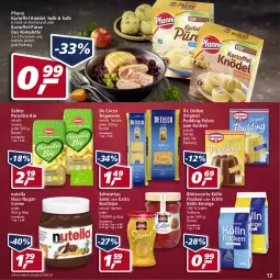 Gazetka promocyjna Real - Gazetka - ważna od 19.03 do 19.03.2022 - strona 13 - produkty: beutel, bio, Blüte, creme, De Cecco, Dr. Oetker, ecco, eis, gin, hafer, kartoffel, Knödel, kochbeutel, kölln, konfitüre, korn, nuss, nutella, pfanni, pudding, püree, reis, Schwartau, teigwaren, Ti, Zabler