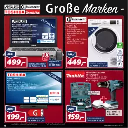 Gazetka promocyjna Real - Gazetka - ważna od 19.03 do 19.03.2022 - strona 46 - produkty: akku, akku-bohrschrauber, alpro, asus, Bohrschrauber, dvb, DVB-T, eis, elle, ente, HD Graphics, HDMI, HP, Intel, jeans, koffer, ladegerät, li-ion-akku, Maus, notebook, Pentium, Receiver, reis, rum, Spektrum, Spezi, spiegel, ssd, Tasche, teller, Ti, Trockner, usb, wärmepumpentrockner