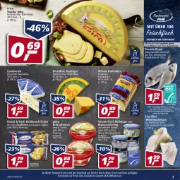 Gazetka promocyjna Real - Gazetka - ważna od 19.03 do 19.03.2022 - strona 7 - produkty: angebot, angebote, aqua, aufstrich, bismarck, brot, brotaufstrich, burlander, cambozola, deutscher schnittkäse, deutscher weichkäse, Dorade, dorade royal, eis, filet, fisch, fleisch, frico, frischfisch, gouda, hering, holländischer schnittkäse, Käse, knoblauch, milram, Popp, reis, ring, rwe, schnittkäse, Spezi, Ti, weichkäse, wurst