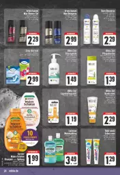 Gazetka promocyjna E Center - Angebote der Woche - Gazetka - ważna od 20.05 do 20.05.2023 - strona 24 - produkty: aktionspreis, bio, bio-zitronen, Blüte, Brei, creme, deo, deospray, dusche, eis, flasche, flüssigseife, garnier, grüner tee, handcreme, listerine, mundspülung, olive, pflegedusche, reis, rel, Seife, spülung, tee, Ti, Wahre Schätze, zahncreme, zitrone, zitronen