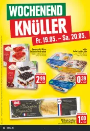 Gazetka promocyjna E Center - Angebote der Woche - Gazetka - ważna od 20.05 do 20.05.2023 - strona 26 - produkty: baguette, Becher, bratwurst, coppenrath, eis, joghur, joghurt, joghurt mit der ecke, Mett, Müller, Nektar, nektarinen, Ofen, reis, Ria, steak, steinofen, tafeläpfel, Ti, wurst, ZTE