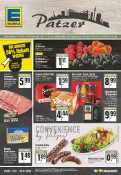 Gazetka promocyjna Edeka - Angebote der Woche - Gazetka - ważna od 22.01 do 22.01.2022 - strona 1 - produkty: angebot, beere, beeren, coca-cola, cola, deka, eis, fanta, flasche, früchte, Germ, heidelbeere, heidelbeeren, himbeer, himbeere, himbeeren, jägermeister, joghur, joghurt, kräuter, kräuterlikör, lebensmittel, likör, Meister, salat, salz, Schal, Schale, schoko, sprite, Ti, toffifee, uhr