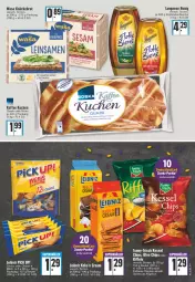 Gazetka promocyjna Edeka - Angebote der Woche - Gazetka - ważna od 22.01 do 22.01.2022 - strona 17 - produkty: angebot, beutel, brot, chips, deutschlandcard, elle, erdnuss, flasche, flippies, funny-frisch, honig, kaffee, knäckebrot, kuchen, langnese, nuss, Ofen, quark, wasa