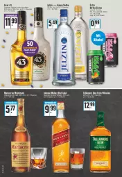 Gazetka promocyjna Edeka - Angebote der Woche - Gazetka - ważna od 22.01 do 22.01.2022 - strona 20 - produkty: blended scotch, blended scotch whisky, eis, eistee, flasche, gin, irish whiskey, jelzin, johnnie walker, licor, licor 43, mariacron, Ria, scotch, scotch whisky, tee, tullamore, tullamore dew, vodka, wein, weinbrand, whiskey, whisky