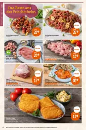 Gazetka promocyjna Tegut - Angebote der Woche - Gazetka - ważna od 10.06 do 10.06.2023 - strona 8 - produkty: angebot, angebote, bio, braten, bsf, cordon bleu, Datteln, dekoration, eis, ente, fleisch, gewürz, gulasch, HP, Käse, kochschinken, landprimus, mac, natur, pfanne, pute, Rückensteak, saft, schinken, schnitzel, schwein, schweine, schweinebraten, schweinegulasch, schweinerücken, steak, Ti, wein, weine, wurst