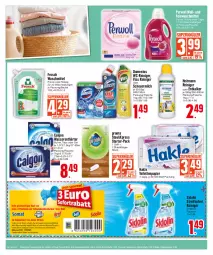 Gazetka promocyjna E Center - Angebote der Woche - Gazetka - ważna od 23.09 do 23.09.2023 - strona 24 - produkty: beutel, calgon, Cap, domestos, eis, entkalker, feinwaschmittel, flasche, Frosch, hakle, hakle toilettenpapier, heitmann, Heu, LG, milch, papier, perwoll, Pronto, reifen, reiniger, reis, scheuermilch, sidolin, toilettenpapier, waschmittel, wasser, wasserenthärter, wc-reiniger, ZTE