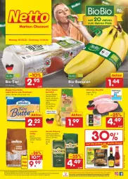 Gazetka promocyjna Netto Marken-Discount - Filial-Angebote - Gazetka - ważna od 13.08 do 13.08.2022 - strona 1 - produkty: angebot, banane, bananen, bestpreis, bio, bio-bananen, biobio, bohne, bohnen, brustfilet, butter, eier, eis, filet, hähnchen-brustfilet, jacobs, jacobs krönung, joghur, joghurt, kaffee, kaffeebohnen, kartoffel, kartoffeln, lavazza, maggi, meggle, ndk, pfanni, reis, sac, speisekartoffeln, Streichzart, Ti, usb, versandkostenfrei, ZTE