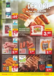 Gazetka promocyjna Netto Marken-Discount - Filial-Angebote - Gazetka - ważna od 13.08 do 13.08.2022 - strona 13 - produkty: angebot, bestpreis, bio, bratwurst, bruzzzler, cevapcici, eis, entrecôte, feinkost, fleisch, für grill und pfanne, Geflügel, gewürz, gouda, grill, grill und pfanne, Käse, knorr, kräuter, kräutern, marinade, minutensteaks, paprika, pfanne, pizza, reis, rind, sauce, schwein, schweine, schweinefleisch, steak, steaks, Ti, und pfanne, usb, wein, weine, wurst, ZTE