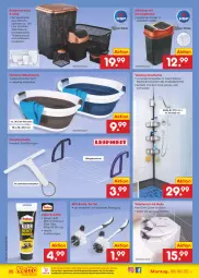 Gazetka promocyjna Netto Marken-Discount - Filial-Angebote - Gazetka - ważna od 13.08 do 13.08.2022 - strona 26 - produkty: Bad, Badewanne, bürste, decke, Deckel, dell, dusche, eimer, eis, korb, kosmetik, kosmetikeimer, leimer, Mode, ndk, Reinigung, reis, schrauben, Teleskop, Ti, Trockner, versandkostenfrei, Wanne, wäschekorb, WC-Bürste