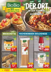 Gazetka promocyjna Netto Marken-Discount - Filial-Angebote - Gazetka - ważna od 13.08 do 13.08.2022 - strona 6 - produkty: angebot, backofen, baguette, bio, bolognese, creme, eis, erbsen, früchte, hülsenfrüchte, kichererbsen, korn, ndk, Ofen, reis, senf, spaghetti, Ti, usb, versandkostenfrei