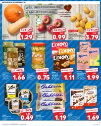 Gazetka promocyjna Kaufland - Extra-Angebote - Gazetka - ważna od 15.11 do 15.11.2023 - strona 3 - produkty: angebot, angebote, bahlsen, beutel, butter, champignon, champignons, comtess, comtess kuchen, corny, creme, eis, ente, kartoffel, kartoffeln, katzennahrung, Kinder, kinder bueno, kuchen, Kürbis, Manner, milch, müsli, nuss, riegel, rwe, sac, sauce, saucen, Schal, Schale, schnitten, schoko, schokoriegel, sheba, snack, speisekartoffeln, suppe, suppen, tafeläpfel, Ti, waffeln