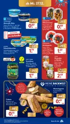 Gazetka promocyjna AldiSud - NÄCHSTE WOCHE - Gazetka - ważna od 30.12 do 30.12.2023 - strona 11 - produkty: aldi, auer, backofen, backwaren, baguette, brot, ciabatta, cin, creme, eis, elle, Fondue, frischkäse, geback, grill, hirtenkäse, HP, Käse, kirsch, kräuter, mandel, mandeln, Meister, milka, milkana, mozzarella, natur, Ofen, olive, oliven, olivenöl, paprika, reis, rel, Ria, Schal, Schale, Schmelzkäse, schmelzkäsezubereitung, teller, Ti, Weizenbrot, würfel