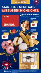 Gazetka promocyjna AldiSud - NÄCHSTE WOCHE - Gazetka - ważna od 30.12 do 30.12.2023 - strona 12 - produkty: alle artikel ohne dekoration, backofen, berliner, dekoration, Donut, eis, frucht, gin, kuchen, Ofen, quark, reis, Ti, vanille, Vanillestange, ZTE