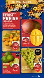 Gazetka promocyjna AldiSud - NÄCHSTE WOCHE - Gazetka - ważna od 30.12 do 30.12.2023 - strona 5 - produkty: aldi, angebot, bio, decke, eis, kracher, leine, limette, limetten, mango, Mett, metten, natur, Physalis, reis, Schal, Schale, Ti, trauben, ZTE