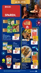 Gazetka promocyjna AldiSud - NÄCHSTE WOCHE - Gazetka - ważna od 30.12 do 30.12.2023 - strona 9 - produkty: aldi, decke, eis, feinschmecker, flasche, fleisch, hackfleisch, ketchup, knoblauch, knorr, lachs, Ofen, pfanne, pfannen, pfeffer, pute, reis, rind, rouladen, salat, salatkrönung, sauce, schwein, Spezi, suppe, thomy, Ti, tomate, tomaten, tomatenketchup, wein