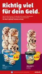 Gazetka promocyjna Penny - Prospekte - Gazetka - ważna od 10.08 do 10.08.2024 - strona 15 - produkty: Becher, brownie, cookie, cookie dough, eis, eisbecher, Ti