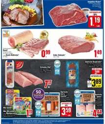 Gazetka promocyjna Edeka - Prospekte - Gazetka - ważna od 13.04 do 13.04.2024 - strona 14 - produkty: Bau, braten, curry, eier, filet, Geflügel, knacker, nexa, rollbraten, salami, schwein, schweine, schweine-filet, spitzenqualität, wein, weine