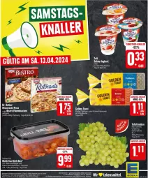 Gazetka promocyjna Edeka - Prospekte - Gazetka - ważna od 13.04 do 13.04.2024 - strona 28 - produkty: Becher, Dr. Oetker, eis, flammkuchen, golden toast, grill, joghur, joghurt, kuchen, lamm, lebensmittel, LG, pizza, reis, ristorante, ristorante pizza, sahne, tafeltrauben, Ti, toast, trauben, wiesenhof, zott, ZTE