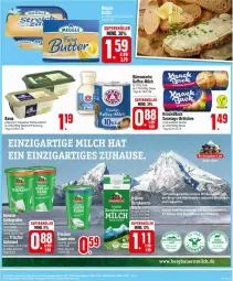 Gazetka promocyjna Edeka - Prospekte - Gazetka - ważna od 13.04 do 13.04.2024 - strona 5 - produkty: auer, aufstrich, bärenmarke, Bau, Bauer, Becher, brot, brotaufstrich, brötchen, kaffee, LG, milch, rama, schmand, Ti