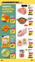 Gazetka promocyjna Netto - Woche 4 - Gazetka - ważna od 27.01 do 27.01.2024 - strona 22 - produkty: beere, beeren, eis, ente, fleisch, Fleischerei, Geflügel, HP, kartoffel, kartoffeln, kasseler, mango, pastete, pfanne, Physalis, pilze, Rostocker, sac, salami, Schere, schwein, schweine, schweinefleisch, speisekartoffeln, stockmeyer, Ti, wein, weine, Weißkohl