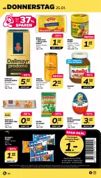 Gazetka promocyjna Netto - Woche 4 - Gazetka - ważna od 27.01 do 27.01.2024 - strona 24 - produkty: birkel, Brei, Brühe, cola, cookie, cookies, coupon, dallmayr, dallmayr prodomo, früchte, gin, Gläser, haribo, kaffee, Kinder, knoppers, LG, maggi, nutella, prodomo, riegel, sofortrabatt, Ti