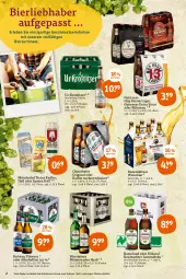 Gazetka promocyjna Tegut - Angebote der Woche - Gazetka - ważna od 13.08 do 13.08.2022 - strona 2 - produkty: alkohol, aust, Benediktiner, bier, bio, bioland, clausthaler, eis, getränk, getränke, gin, Guinness, holsten, holsten pilsener, Kilkenny, lamm, mac, mönchshof, natur, natur radler, naturland, oder radler, pils, pilsener, pilsner, radler, Spaten, steiner, Ti, warsteiner, weissbier, zucker