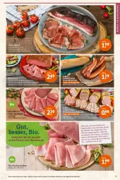 Gazetka promocyjna Tegut - Angebote der Woche - Gazetka - ważna od 13.08 do 13.08.2022 - strona 7 - produkty: angebot, angebote, Astra, aufschnitt, bier, Biere, bio, Bio-Salami, brot, Brühwurst, decke, dekoration, eis, ente, fleisch, Geflügel, gewürz, kartoffel, kochschinken, landprimus, lebensmittel, lyoner, mac, paprika, pastrami, pizza, Rauch, saft, salami, salat, salate, salz, schinken, Soße, Speck, Ti, Tiere, tisch, wurst, Yo