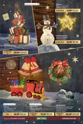 Gazetka promocyjna Metro - Dekoration - Gazetka - ważna od 24.12 do 24.12.2024 - strona 5 - produkty: adapter, Bau, beleuchtung, eis, Geschenkbox, Kranz, Kugel, Lampe, Leuchte, LG, pingui, Ria, Roller, Schal, Ti, Weihnachtsbaum