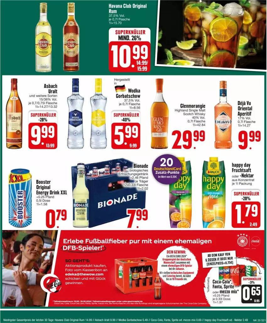 Aktueller Prospekt Edeka - Prospekte - von 13.05 bis 18.05.2024 - strona 21 - produkty: drink