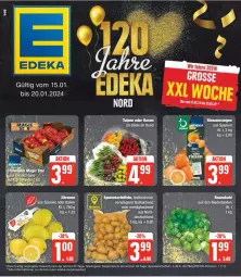 Gazetka promocyjna Edeka - Prospekte - Gazetka - ważna od 20.01 do 20.01.2024 - strona 5 - produkty: deka, eier, eis, elle, ente, reis, rosen, Ti, zitrone, zitronen, ZTE