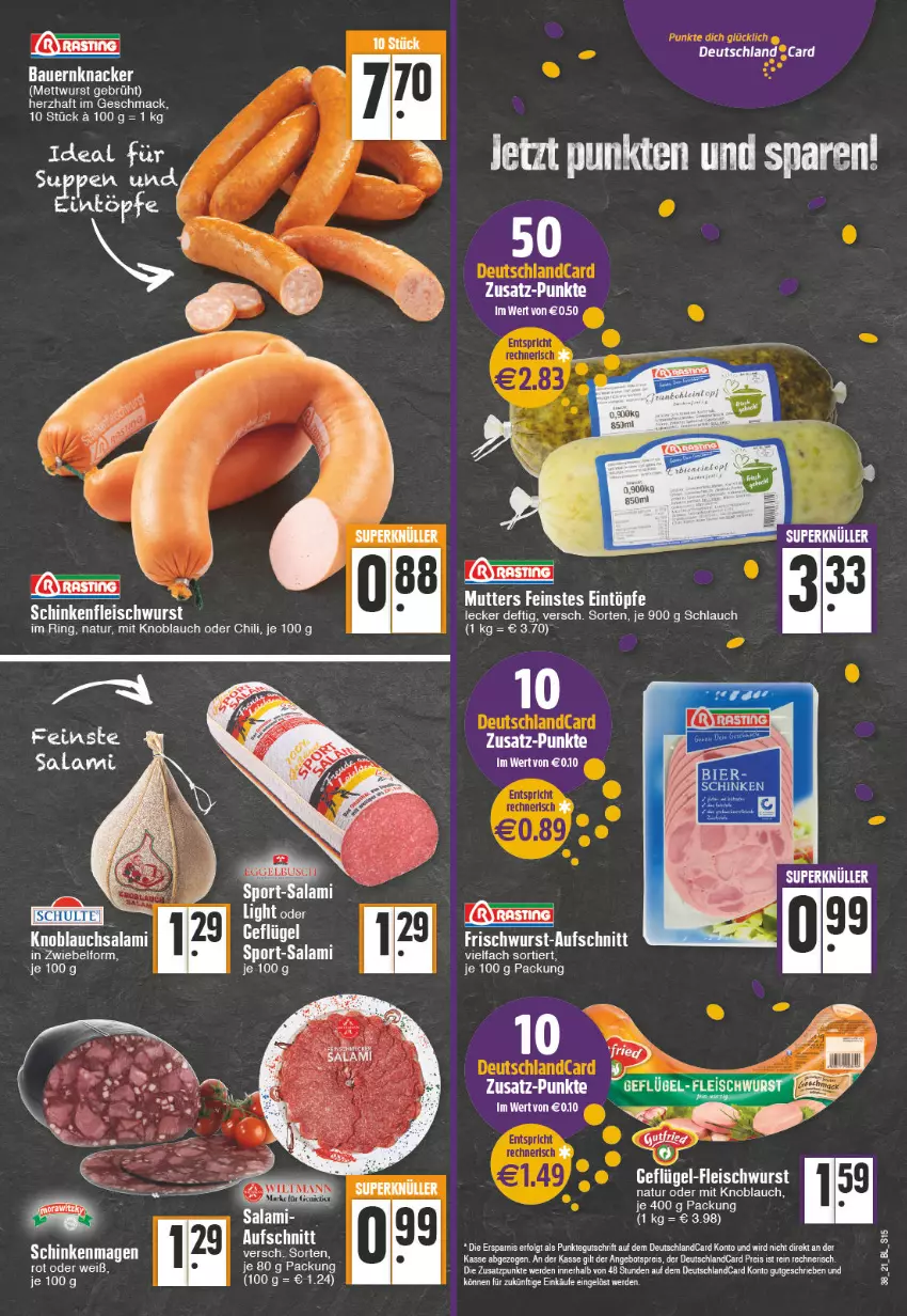 Aktueller Prospekt Edeka - Angebote der Woche - von 20.09 bis 25.09.2021 - strona 15