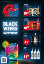 Gazetka promocyjna Getraenke Hoffmann - Prospekte - Gazetka - ważna od 02.12 do 02.12.2023 - strona 1 - produkty: angebot, angebote, Beluga, bier, black week, coca-cola, cola, ente, getränk, getränke, lack, sauvignon, sauvignon blanc, steiner, Ti, vodka, warsteiner