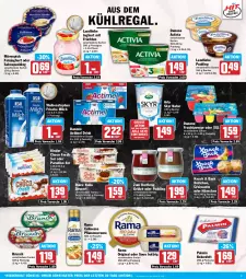 Gazetka promocyjna Hit - Wochenprospekt - Gazetka - ważna od 23.11 do 23.11.2024 - strona 9 - produkty: actimel, actimel drink, activia, arla, arla skyr, aus dem kühlregal, Becher, brötchen, choco fresh, creme, Croissant, croissants, culinesse, danone, danone actimel drink, danone activia, danone fruchtzwerge, dessert, drink, eis, feinjoghurt, flasche, frische milch, frucht, früchte, früchten, fruchtzwerge, gin, grütze, hörnchen, joghur, joghurt, Kinder, Kinder Choco fresh, kokos, Kokosfett, kühlregal, landliebe, landliebe joghurt, milch, mövenpick, natur, pflanze, pflanzen, pflanzencreme, pudding, rama, Rama Culinesse, regal, reis, sahne, Skyr, Ti, weihenstephan, ZTE, Zum Dorfkrug