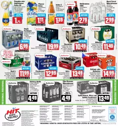 Gazetka promocyjna Hit - Prospekte - Gazetka - ważna od 06.05 do 06.05.2023 - strona 16 - produkty: adelholzener, Alwa, angebot, angebote, Astra, auer, Bad, bitburger, black forest, braun, brause, brunnen, budweiser, burger, corona, drucker, eimer, eis, eistee, elle, Engel, erdinger, fassbrause, fisch, flasche, flensburger, fritz, fritz-kola, gin, glasflasche, Hohes C, Holz, kerze, lack, Lübecker, mineralwasser, natur, orangina, perlen, pfanne, Pfanner, Rauch, reis, rel, säfte, Staatl. Fachingen, steiner, tee, Ti, uhr, vilsa, warsteiner, wasser, ZTE