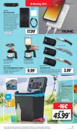 Gazetka promocyjna Lidl - Aktionsprospekt - Gazetka - ważna od 04.06 do 04.06.2022 - strona 15 - produkty: akku, angebot, Bank, crivit, deka, dell, edelstahl, eis, Elektro, elle, Holz, Kocher, kühlbox, ladekabel, lamm, Lampe, LG, messer, Mode, powerbank, reis, smartphone, steckdose, Tasche, taschen, Ti, usb, ZTE