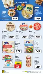 Gazetka promocyjna Lidl - Aktionsprospekt - Gazetka - ważna od 04.06 do 04.06.2022 - strona 38 - produkty: brie, caractère, französischer weichkäse, frischkäse, gin, halbfester schnittkäse, Holz, Käse, Mantel, milch, ndk, nuss, Schal, Schale, schnittkäse, Speck, Spezi, Ti, tisch, torte, weichkäse, ziegenkäse