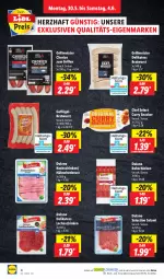 Gazetka promocyjna Lidl - Aktionsprospekt - Gazetka - ważna od 04.06 do 04.06.2022 - strona 4 - produkty: aktionspreis, bratwurst, chorizo, curry, dulano, eis, Geflügel, grill, hähnchenbrust, kochschinken, lachs, lachsschinken, Meister, ndk, reis, rohschinken, salami, Schal, Schale, schinken, snack, Ti, wurst, ZTE