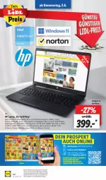 Gazetka promocyjna Lidl - Aktionsprospekt - Gazetka - ważna od 04.06 do 04.06.2022 - strona 46 - produkty: angebot, angebote, Betriebssystem, decke, dell, eis, elle, HD Graphics, HDMI, HP, Intel, Laptop, Mode, papier, Pentium, reis, spiegel, ssd, teller, Ti, uhd, usb, ZTE