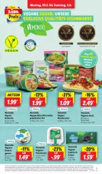 Gazetka promocyjna Lidl - Aktionsprospekt - Gazetka - ważna od 04.06 do 04.06.2022 - strona 7 - produkty: auer, Becher, cookie, cookies, eis, eisbecher, erde, fleisch, fleischsalat, Käse, LG, maultaschen, nuss, Rauch, salat, soja, Tasche, taschen, Ti, Vegeta