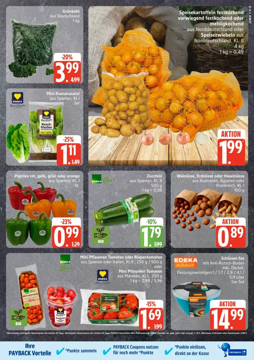 Aktueller Prospekt Edeka - Prospekte - von 17.11 bis 22.11.2025 - strona 5 - produkty: coupon, coupons, Kette, payback, rel